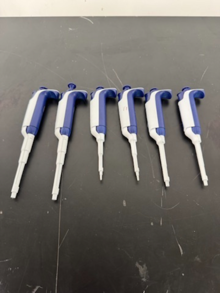 Image of Rainin Pipet-Lite XLS Single Channel Pipettes - Quantity 6